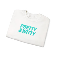 Load image into Gallery viewer, Pretty &amp; Witty Crewneck (Blue)
