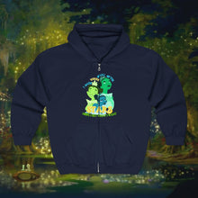 Load image into Gallery viewer, Wishes On Stars Zip Up Hoodie
