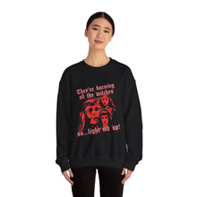 Load image into Gallery viewer, The Burning Witch Crewneck
