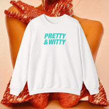 Load image into Gallery viewer, Pretty &amp; Witty Crewneck (Blue)
