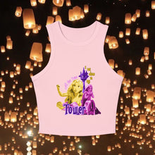 Load image into Gallery viewer, Alone In My Tower Racerback Tank Top
