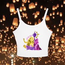 Load image into Gallery viewer, Alone In My Tower Spaghetti Tank Top
