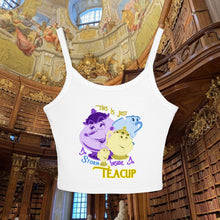 Load image into Gallery viewer, Storm Inside A Teacup Spaghetti Tank Top
