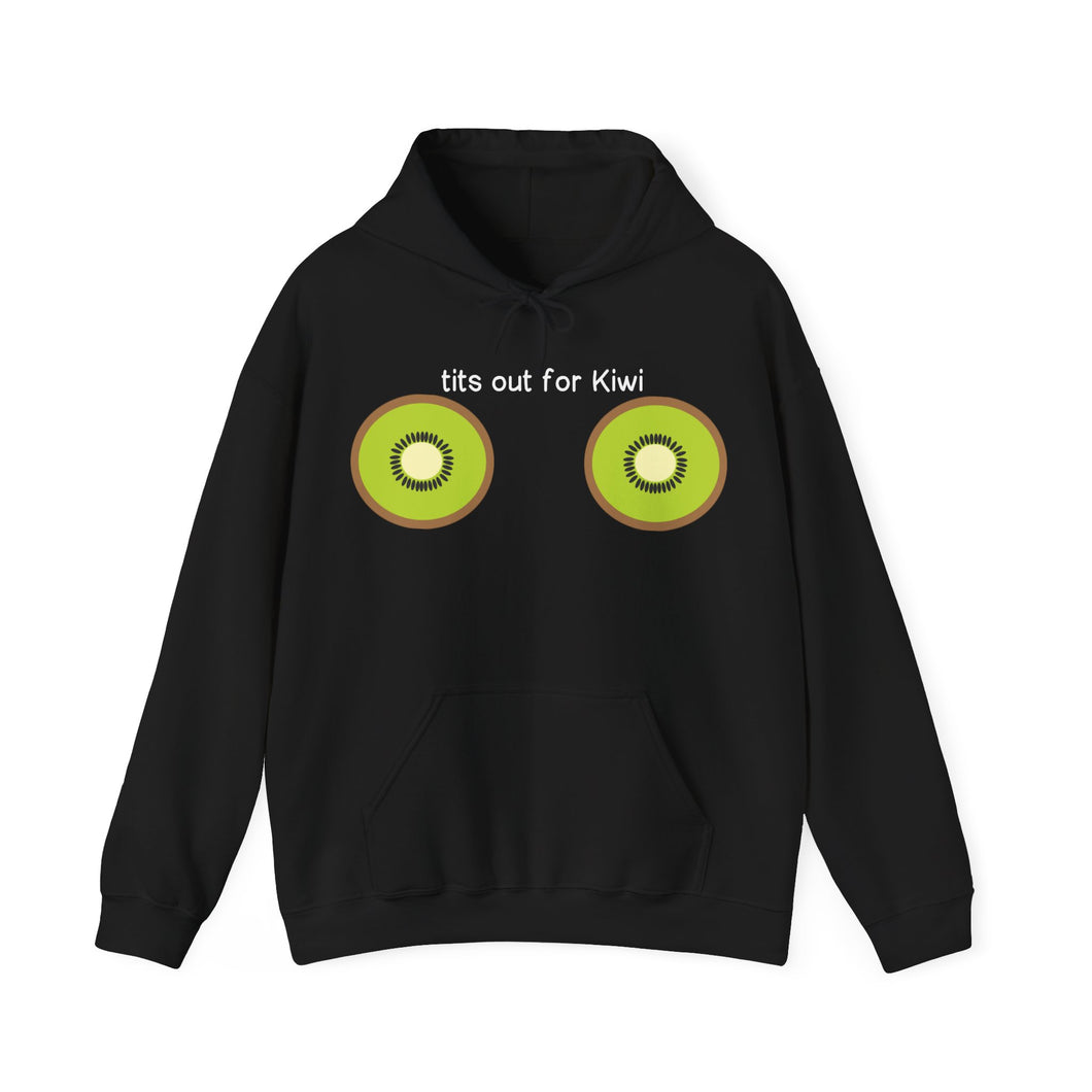 The Kiwi Tits Hoodie (black)