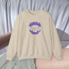 Load image into Gallery viewer, The Vampire Fangs Crewneck
