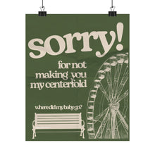 Load image into Gallery viewer, The Coney Poster (green)
