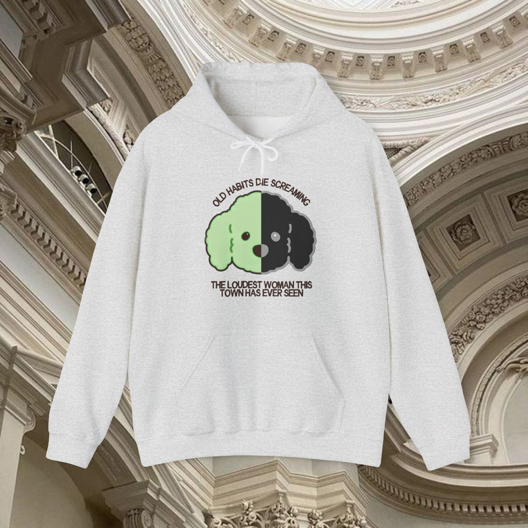 The Green/Black Dog Hoodie
