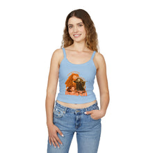 Load image into Gallery viewer, Brave Dream Girl Spaghetti Tank Tops
