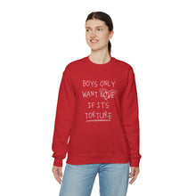Load image into Gallery viewer, The Boys Want Love Crewneck
