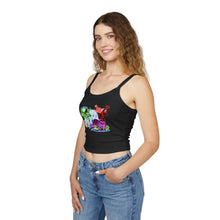 Load image into Gallery viewer, Lost In Wonderland Spaghetti Tank Top

