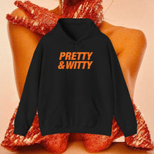 Load image into Gallery viewer, Pretty &amp; Witty Hoodie (Orange)
