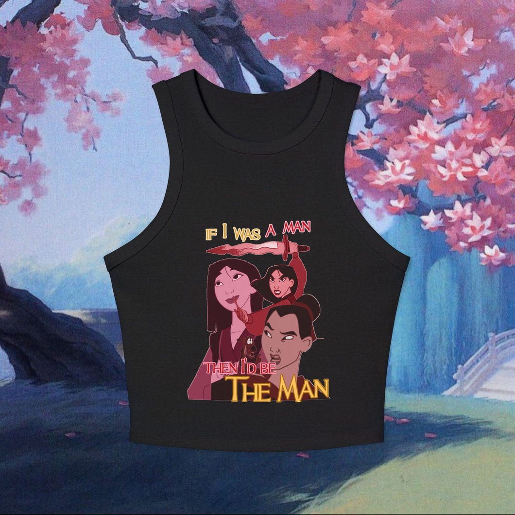 Be The Man Racerback Tank Top