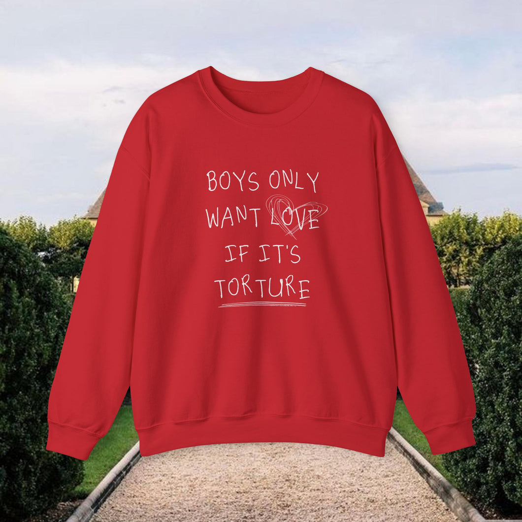 The Boys Want Love Crewneck