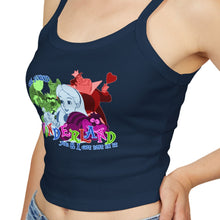 Load image into Gallery viewer, Lost In Wonderland Spaghetti Tank Top
