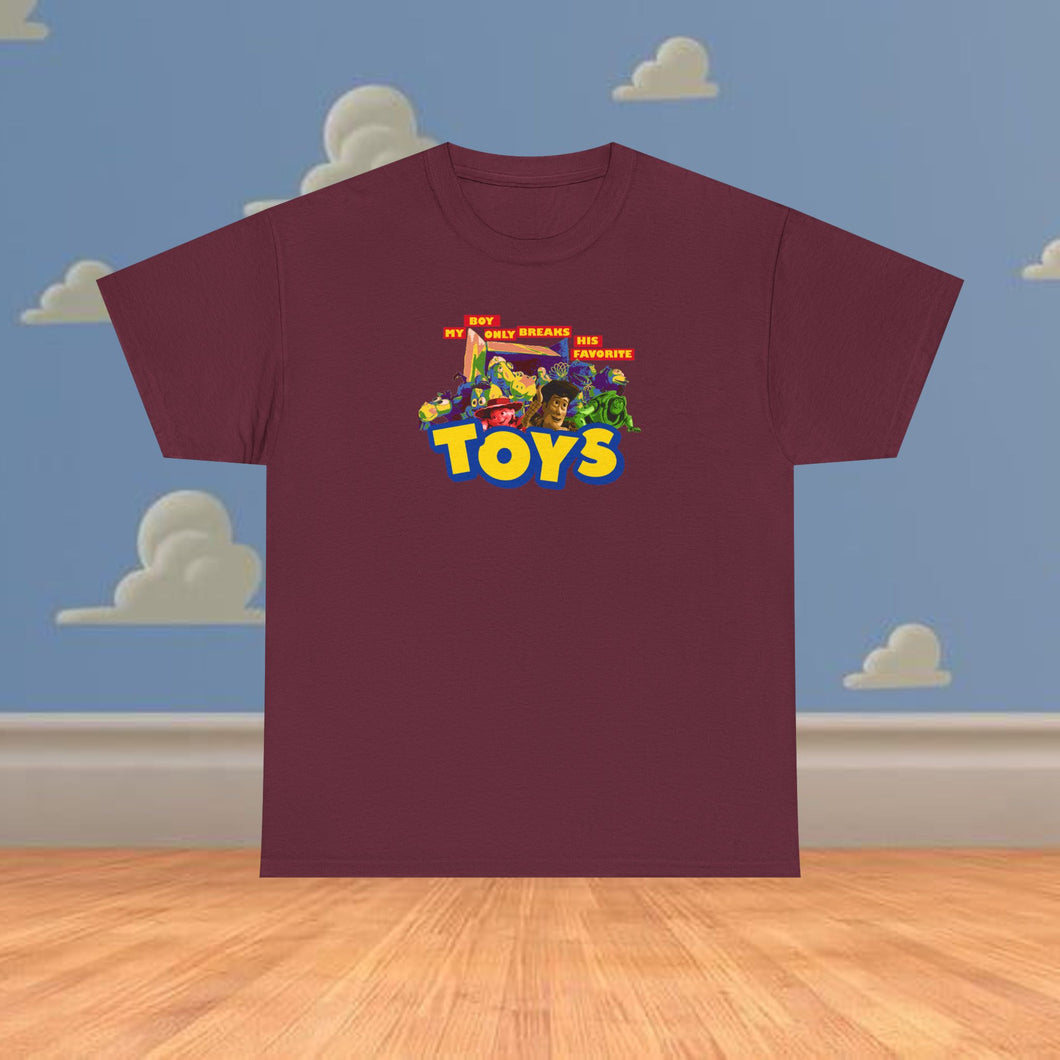 My Boy Breaks Toys T-Shirt