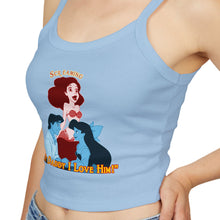 Load image into Gallery viewer, Daddy I Love Him! Spaghetti Tank Top
