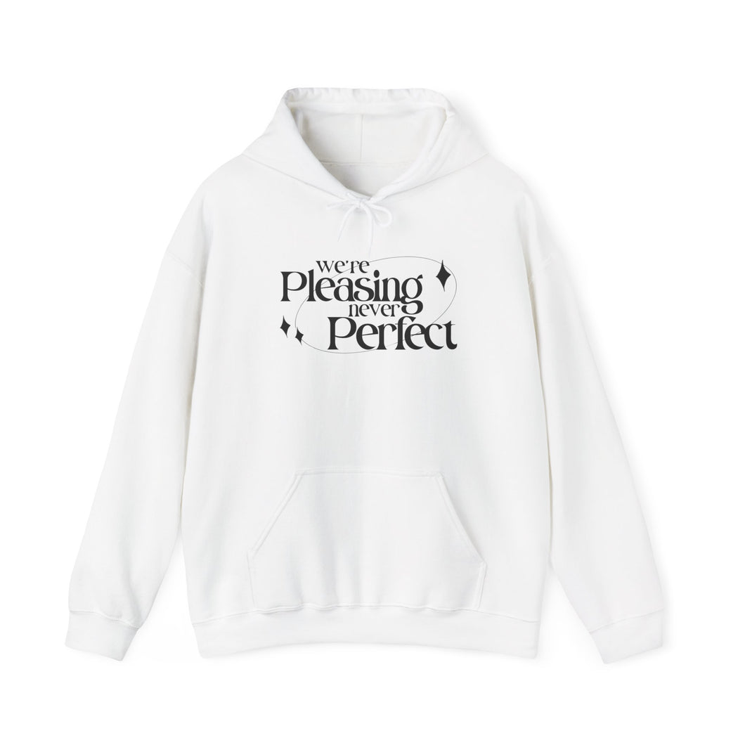 The Pleasing Never Perfect Hoodie (white)