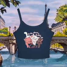 Load image into Gallery viewer, Stumble Home To My Cats Spaghetti Tank Top
