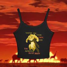 Load image into Gallery viewer, Lion YOYOK Spaghetti Tank Top
