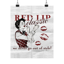 Load image into Gallery viewer, The Red Lip Classic Poster
