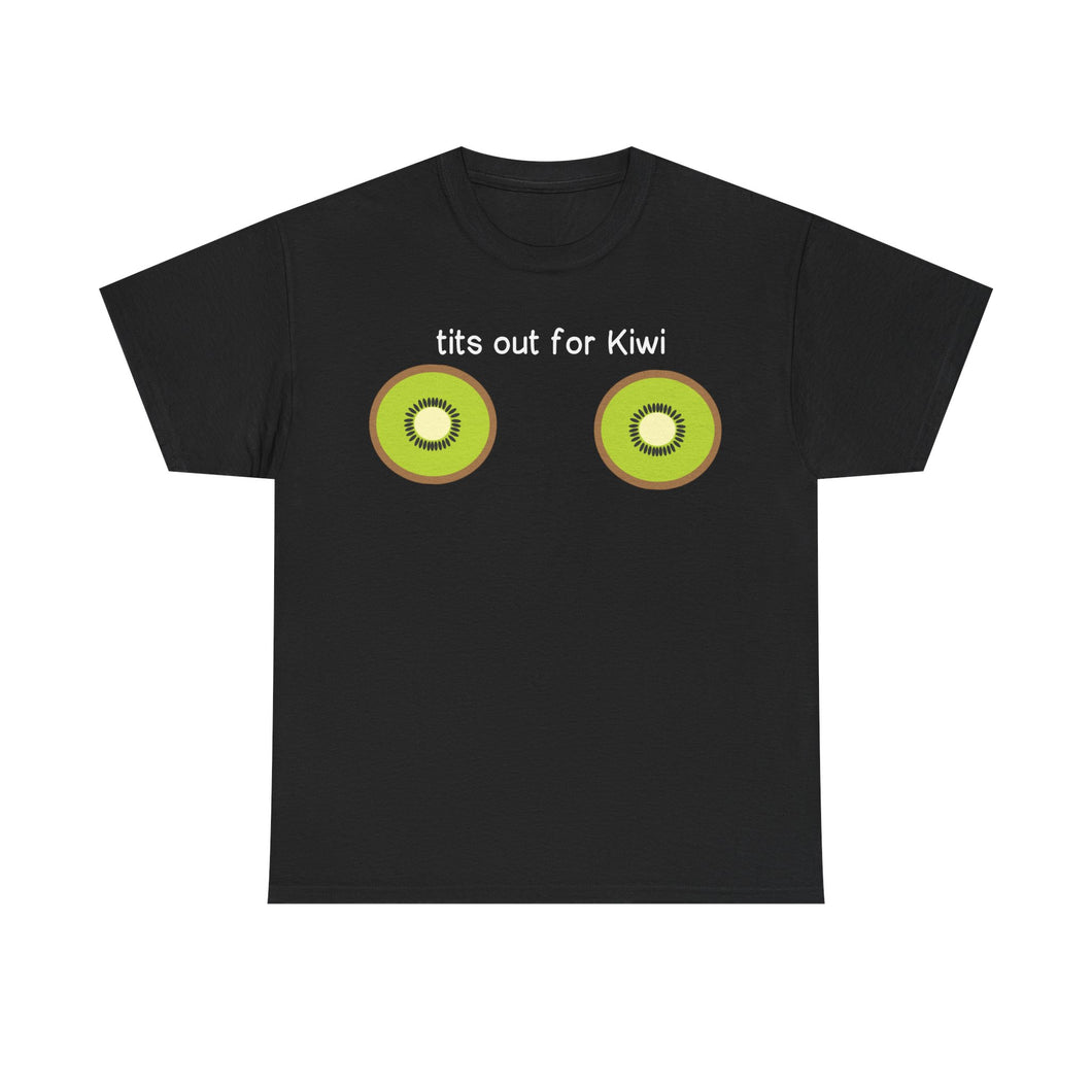The Kiwi Tits T-Shirt (black)