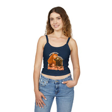 Load image into Gallery viewer, Brave Dream Girl Spaghetti Tank Tops
