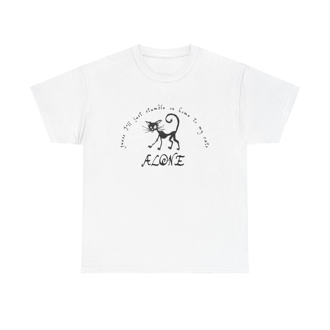 The Lonely Cats T-Shirt (white)