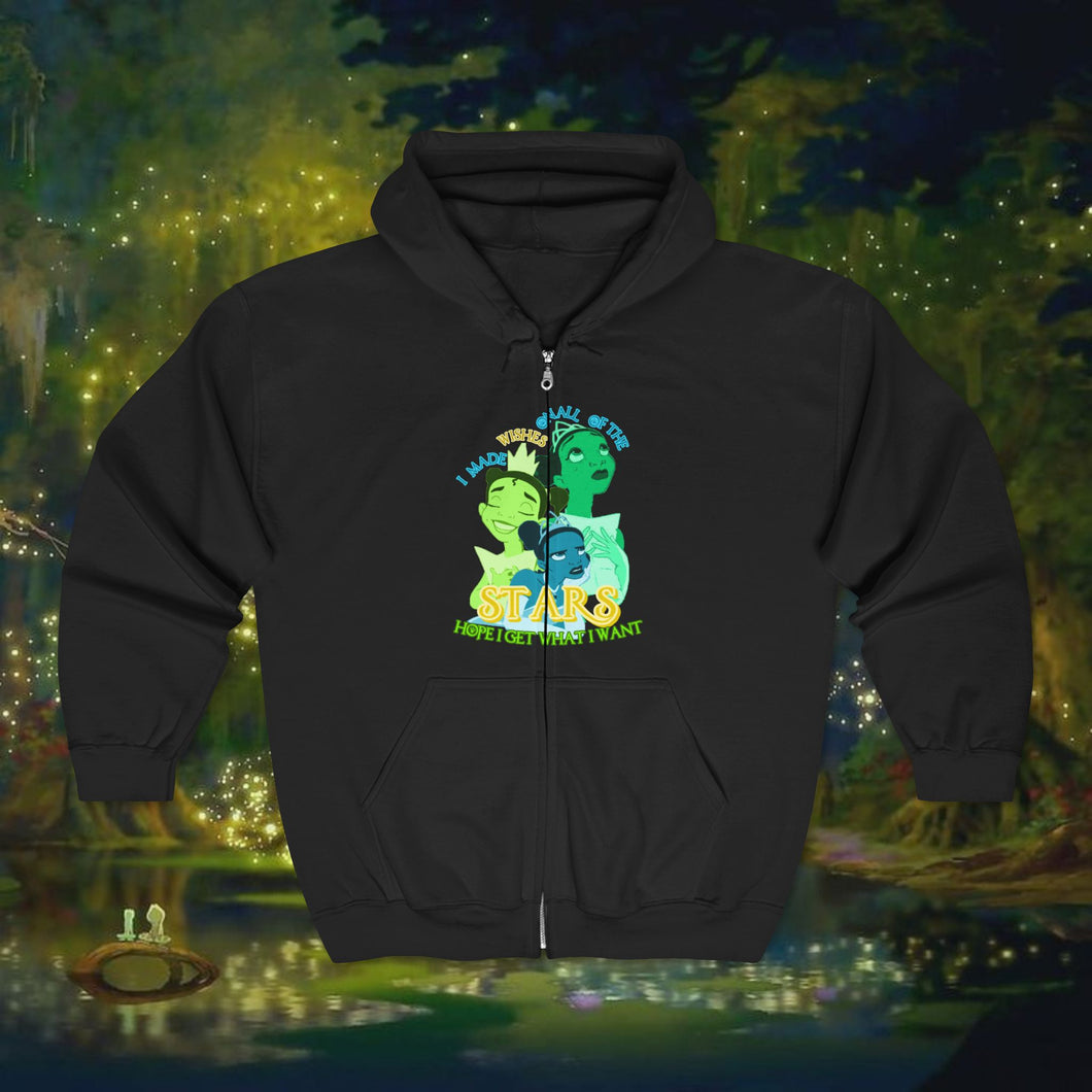 Wishes On Stars Zip Up Hoodie