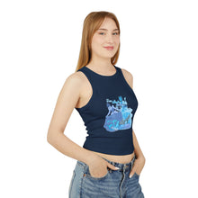 Load image into Gallery viewer, Cindy Shimmer Racerback Tank Top
