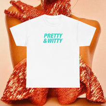 Load image into Gallery viewer, Pretty &amp; Witty T-Shirt (Blue)
