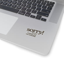 Load image into Gallery viewer, The Coney Sticker (brown)
