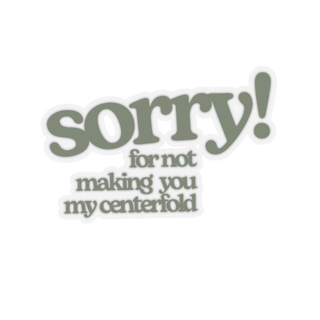 The Coney Sticker (green)