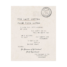 Load image into Gallery viewer, The Last Letter Poster

