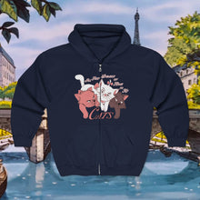 Load image into Gallery viewer, Stumble Home To My Cats Zip Up Hoodie
