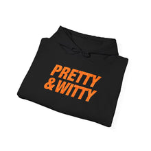 Load image into Gallery viewer, Pretty &amp; Witty Hoodie (Orange)

