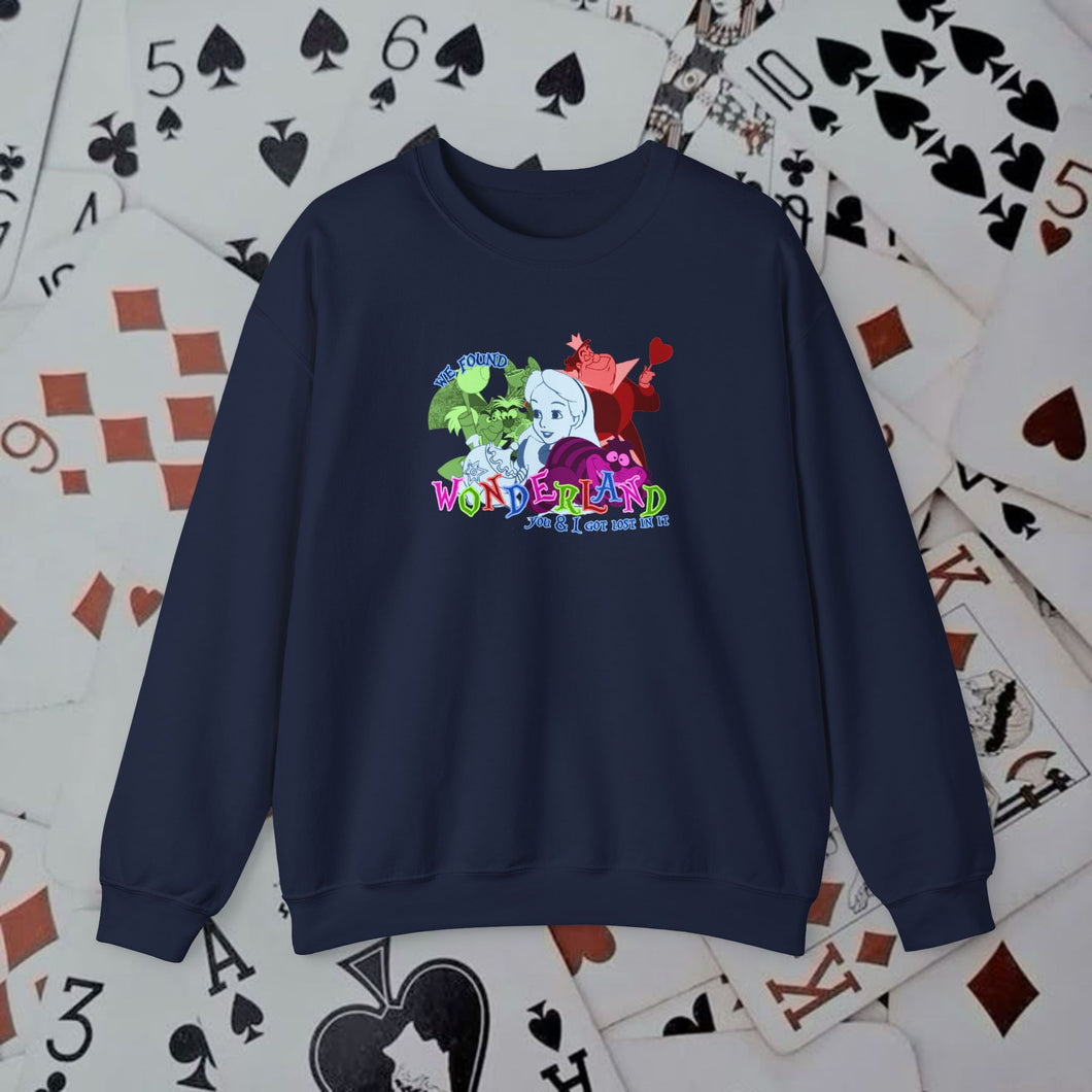 Lost In Wonderland Crewneck