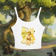Load image into Gallery viewer, Call Me Hunny Spaghetti Tank Top
