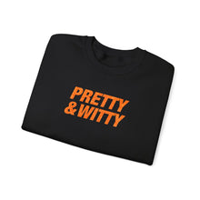 Load image into Gallery viewer, Pretty &amp; Witty Crewneck (Orange)
