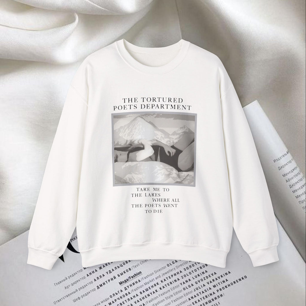 The Tortured Poets Lakes Crewneck