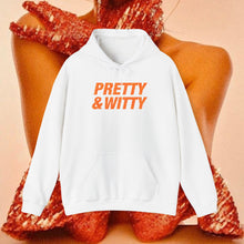 Load image into Gallery viewer, Pretty &amp; Witty Hoodie (Orange)
