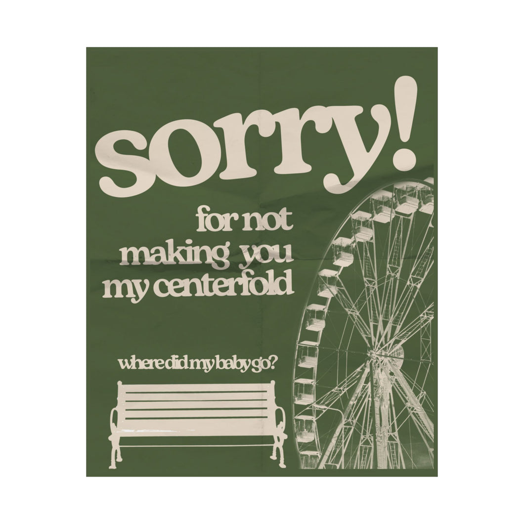 The Coney Poster (green)