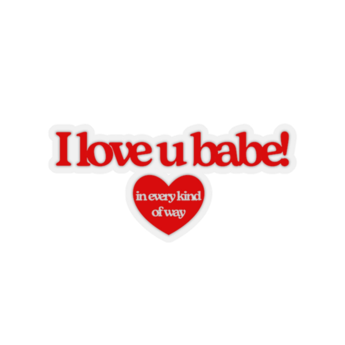 Lover Babe Decal